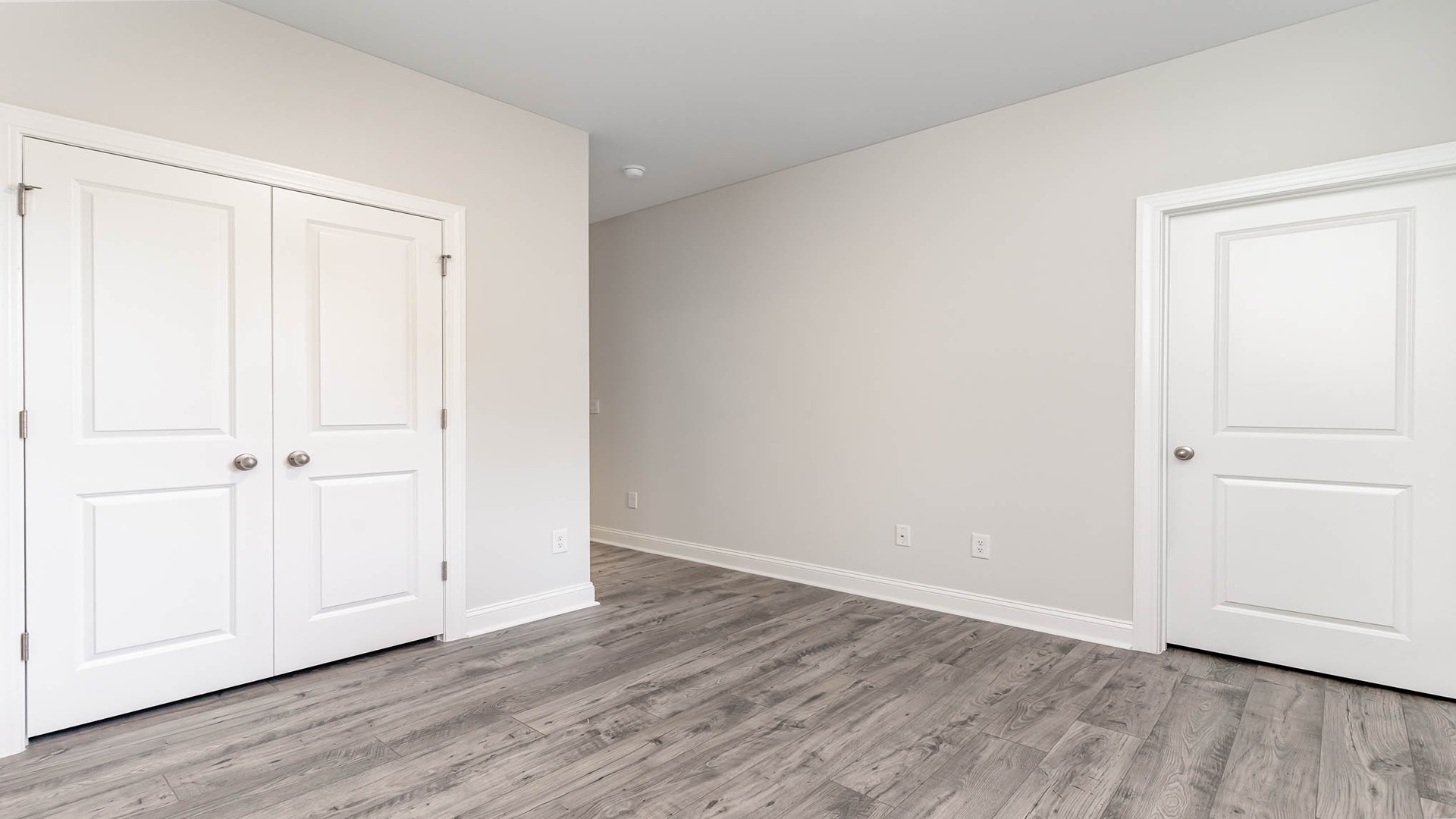 French closet doors in Bedroom 3