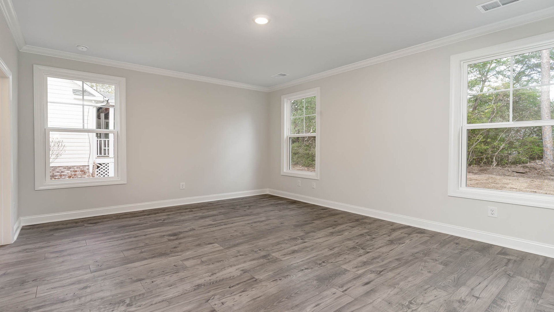 Private primary suite at the back of the new construction available home in Lake Tide Summit