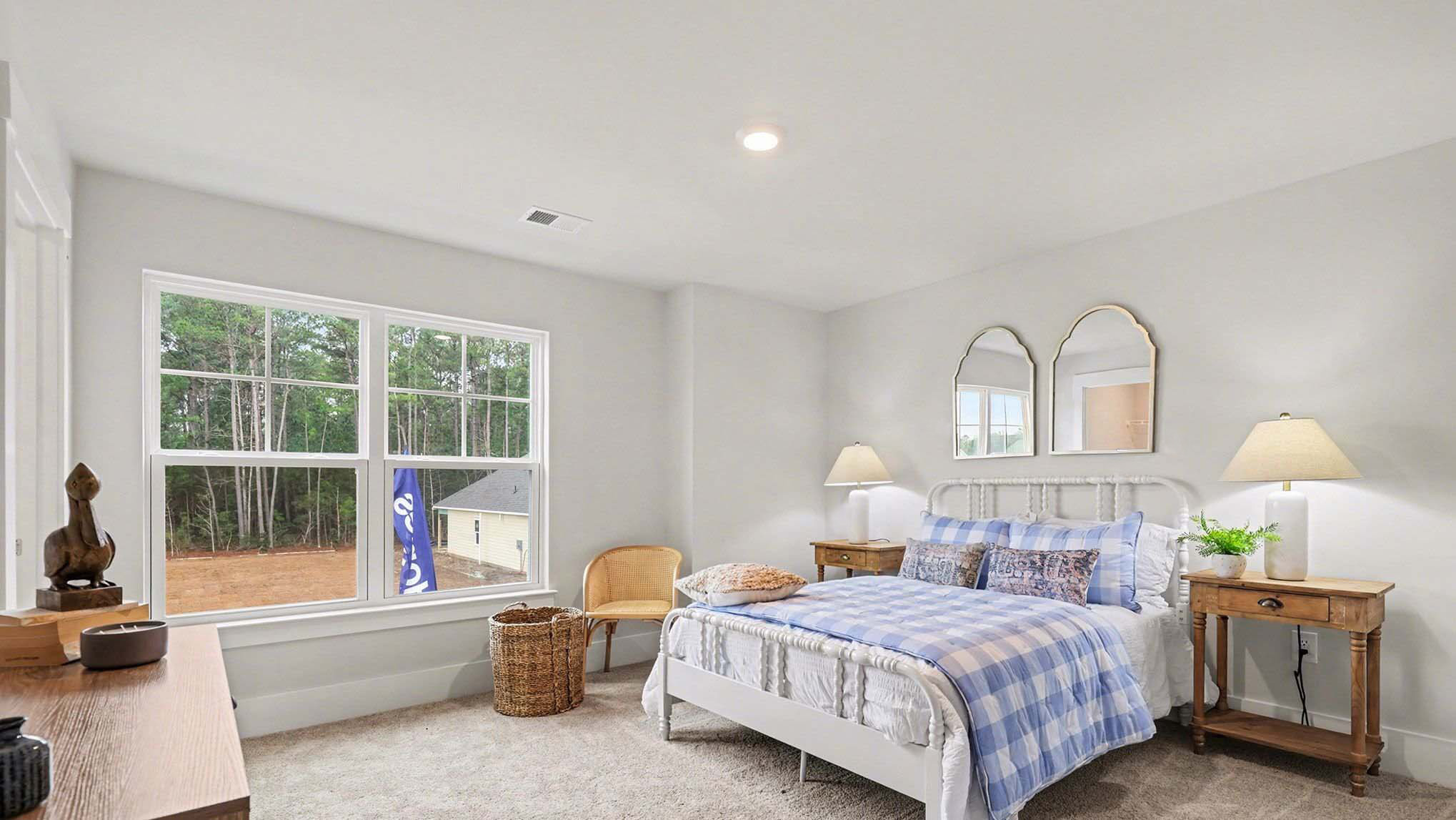 Windows for natural light and closets finishes all bedrooms