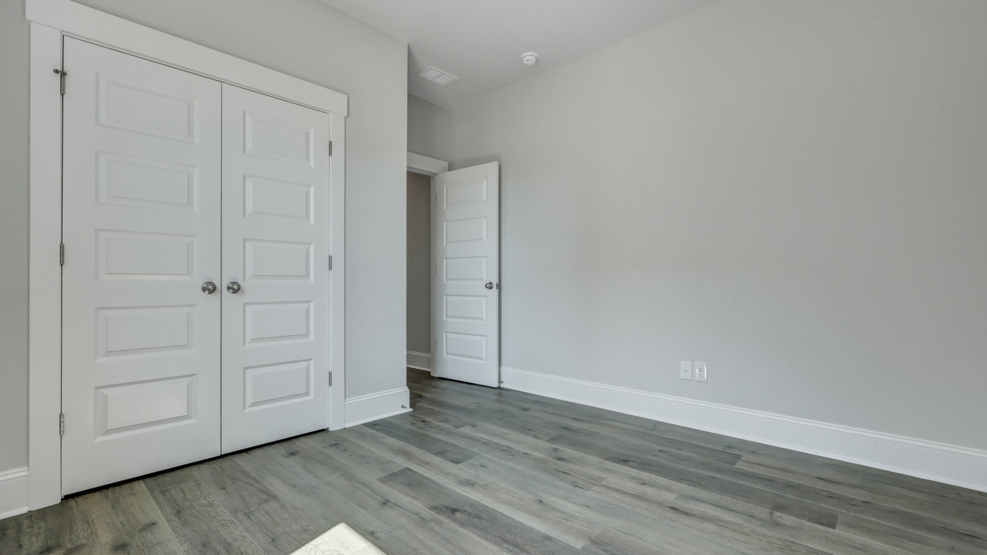 French closet doors in bedroom 2 on the private closets