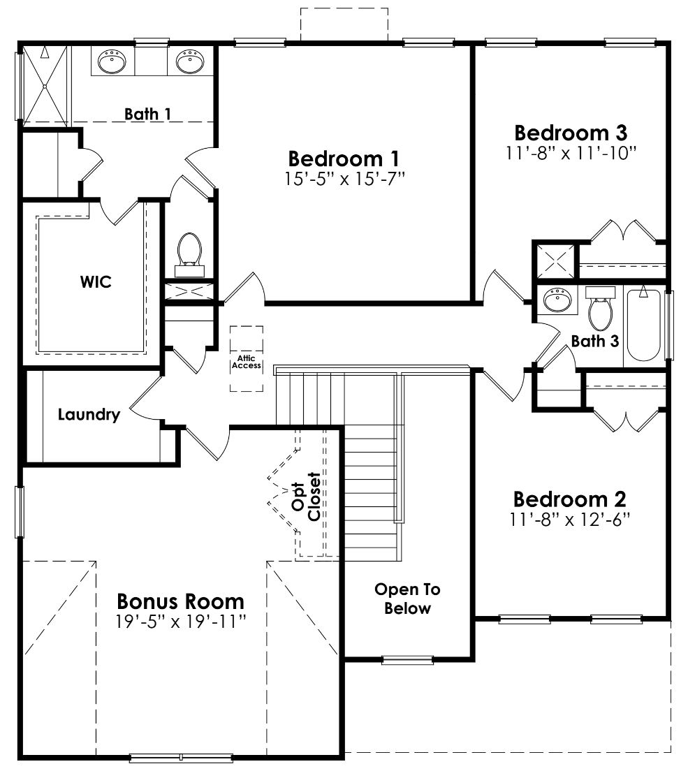 Forrester floor 2 floorplan