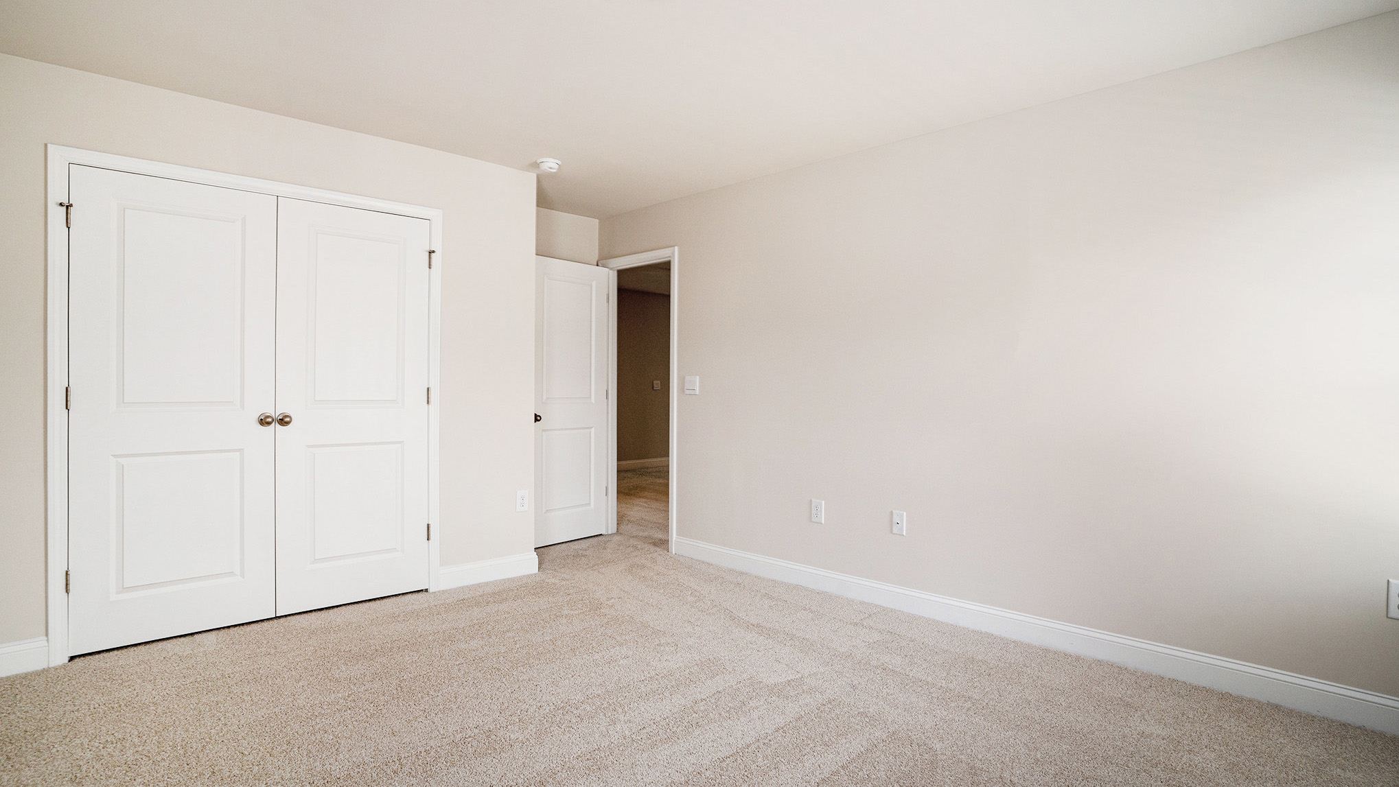 French closet doors in bedroom 3