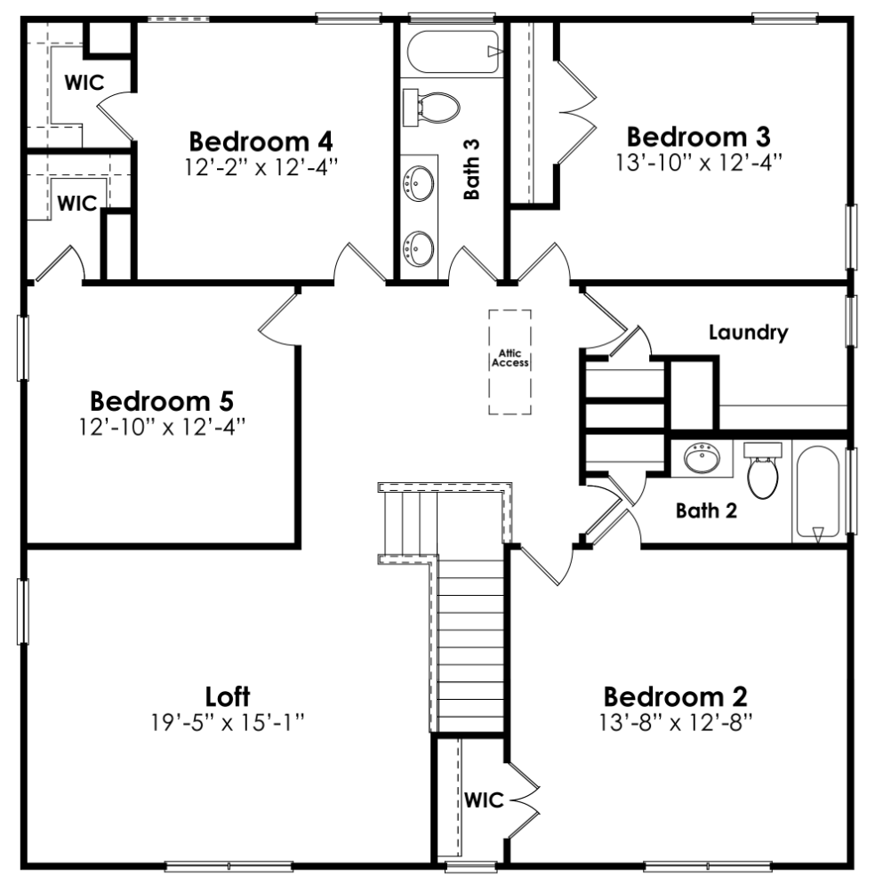 Tillman Floor 2 floorplan image