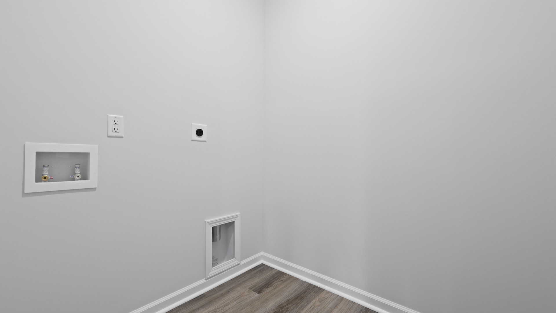 Laundry room centrally located in the home