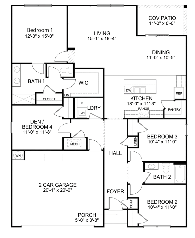 Cali floorplan image