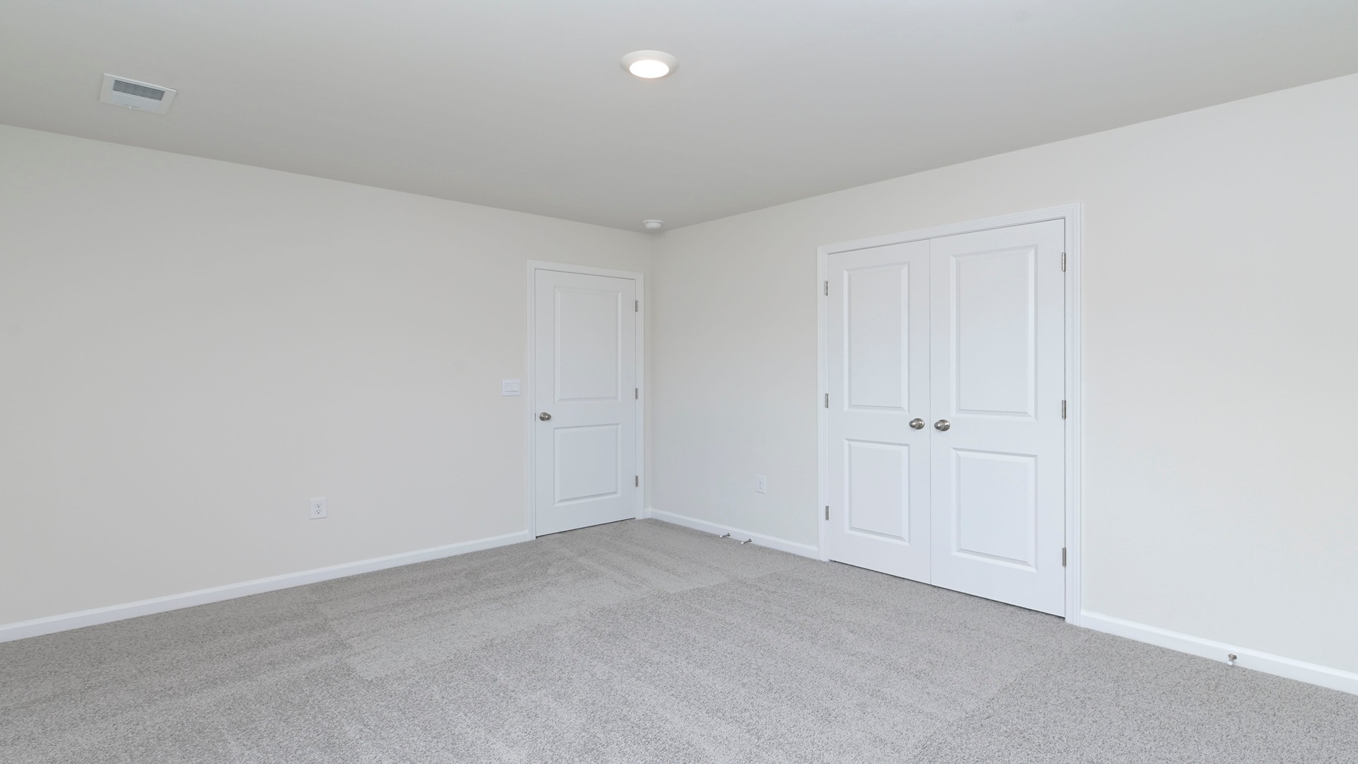 French closet doors in bedroom 2