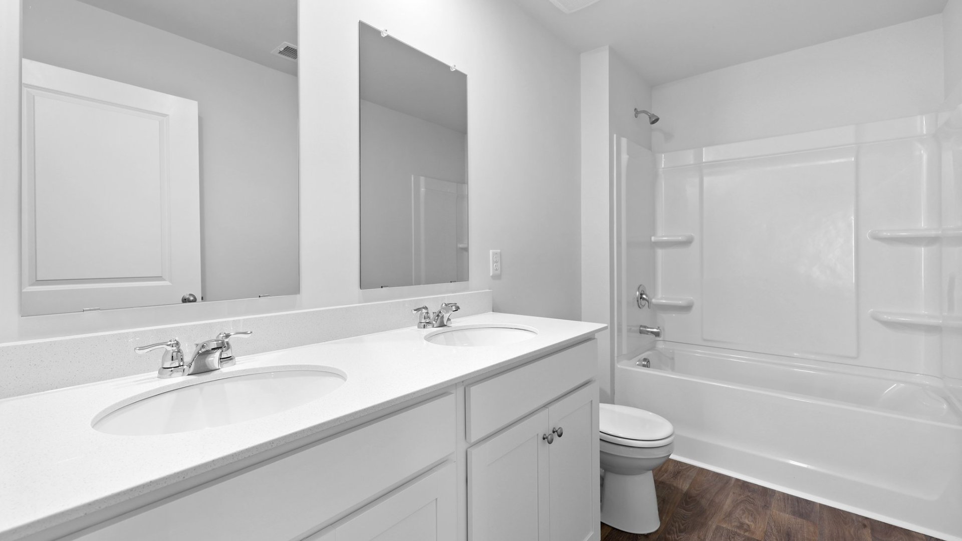 Bathroom 2 upstairs with double vanity