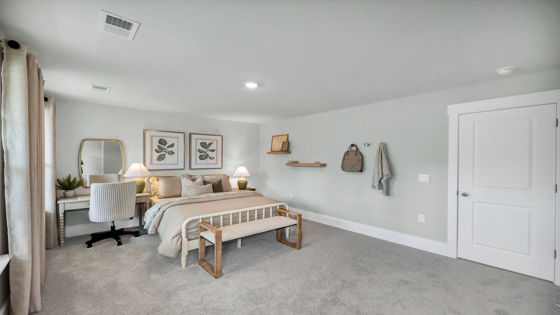 Bedroom 3 has access to top balcony