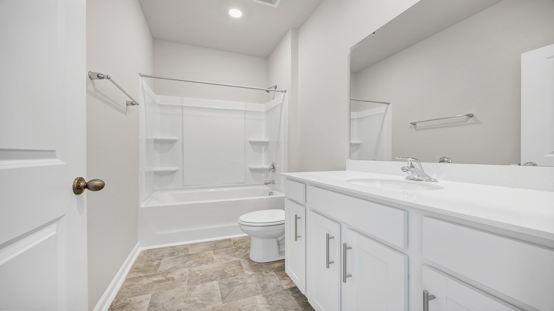 Bathroom 2 with a shower/tub combo