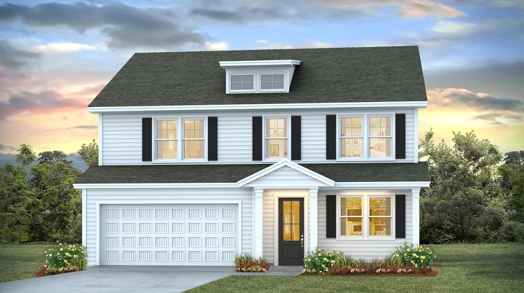 Two-story Tillman floorplan in Livingston Woods