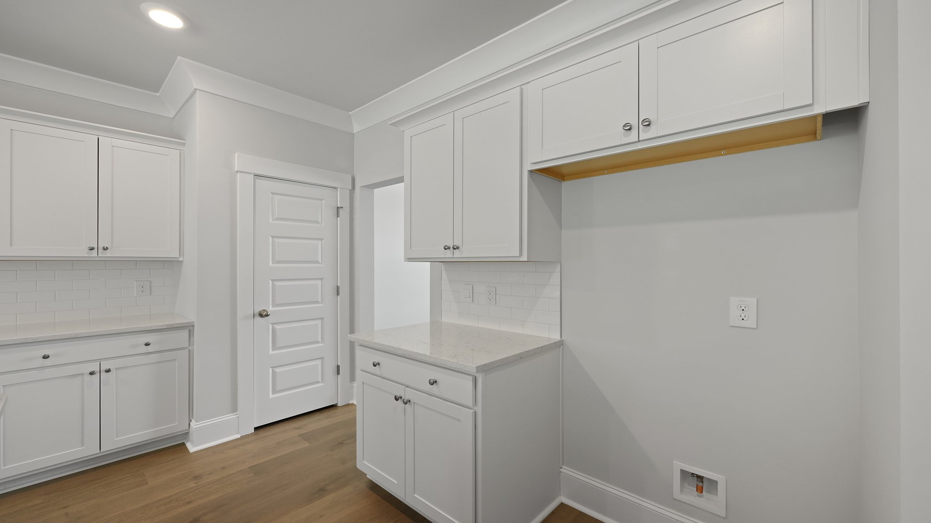 Fridge space & a kitchen pantry