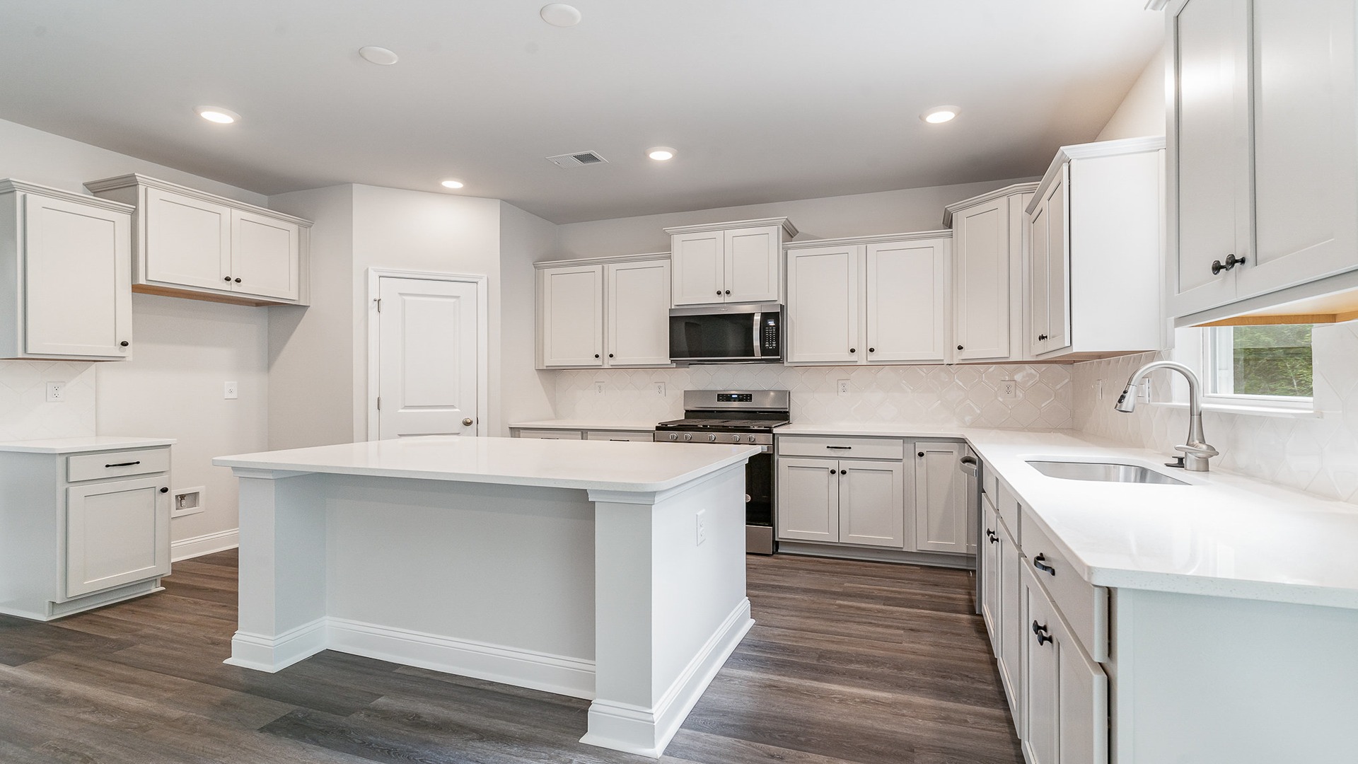 Westerly kitchen with a floating island