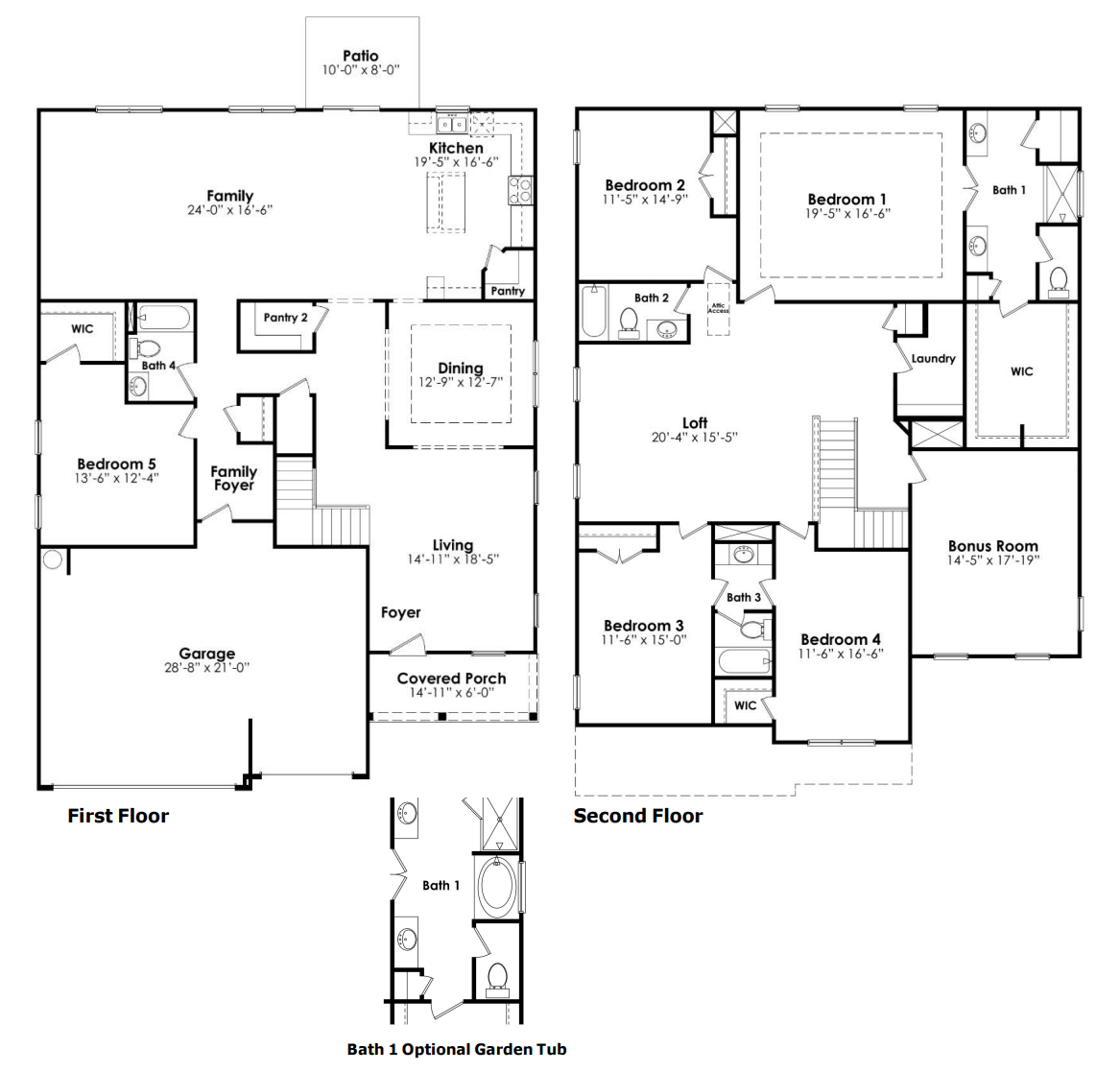 The Westerly Floorplan