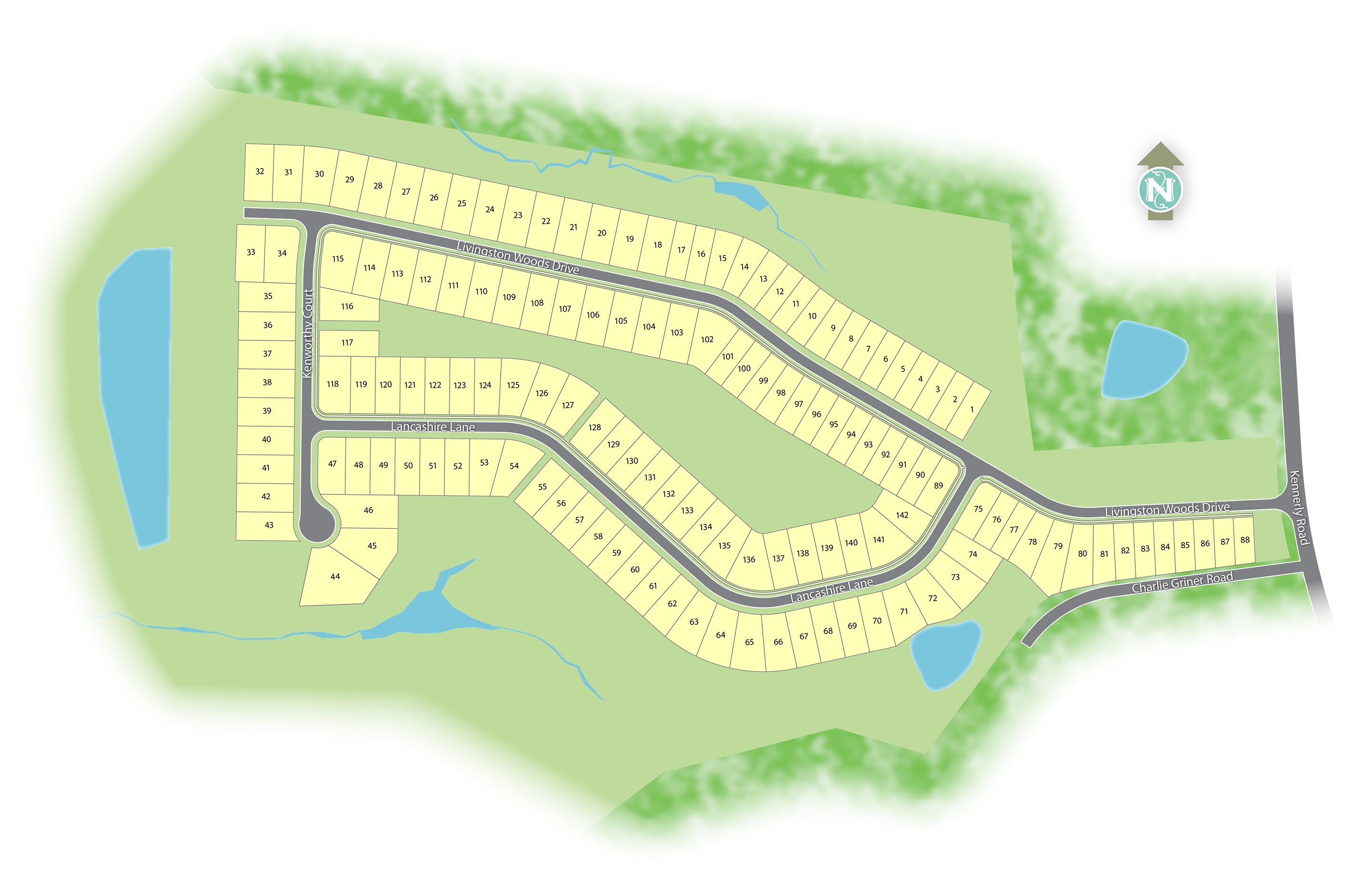Static Lot Map