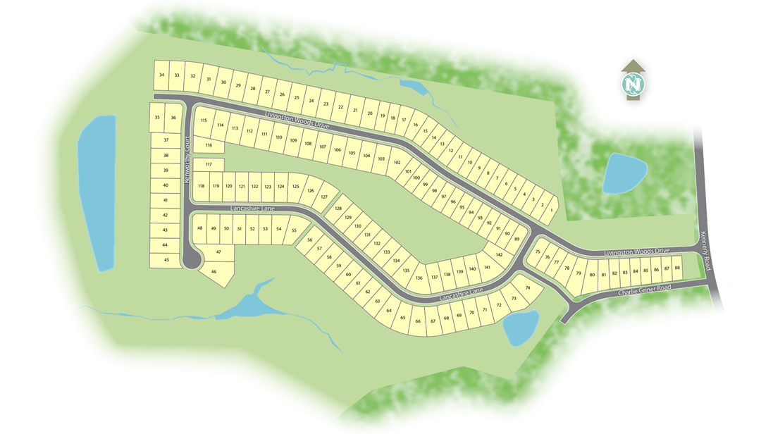 Static Lot Map