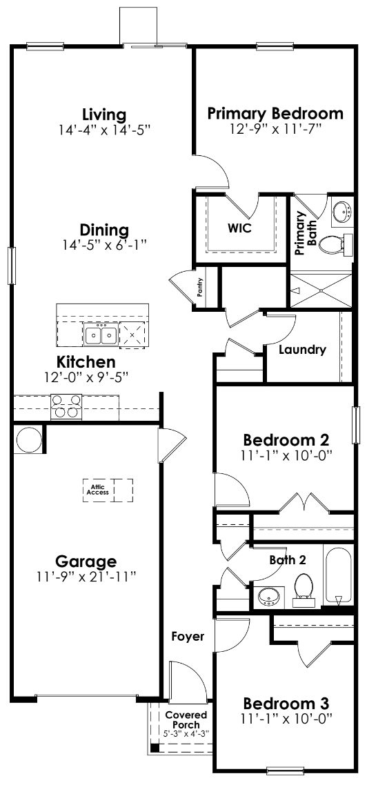 Updated Devon Floorplan