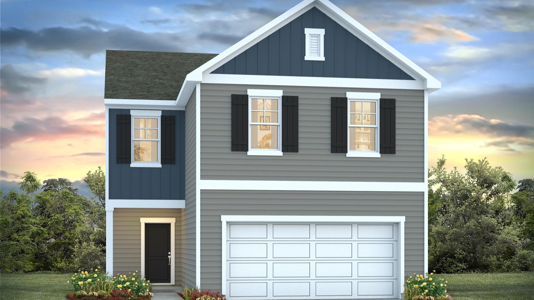 Aisle L elevation for sale in Mulberry Landing in Orangeburg, SC