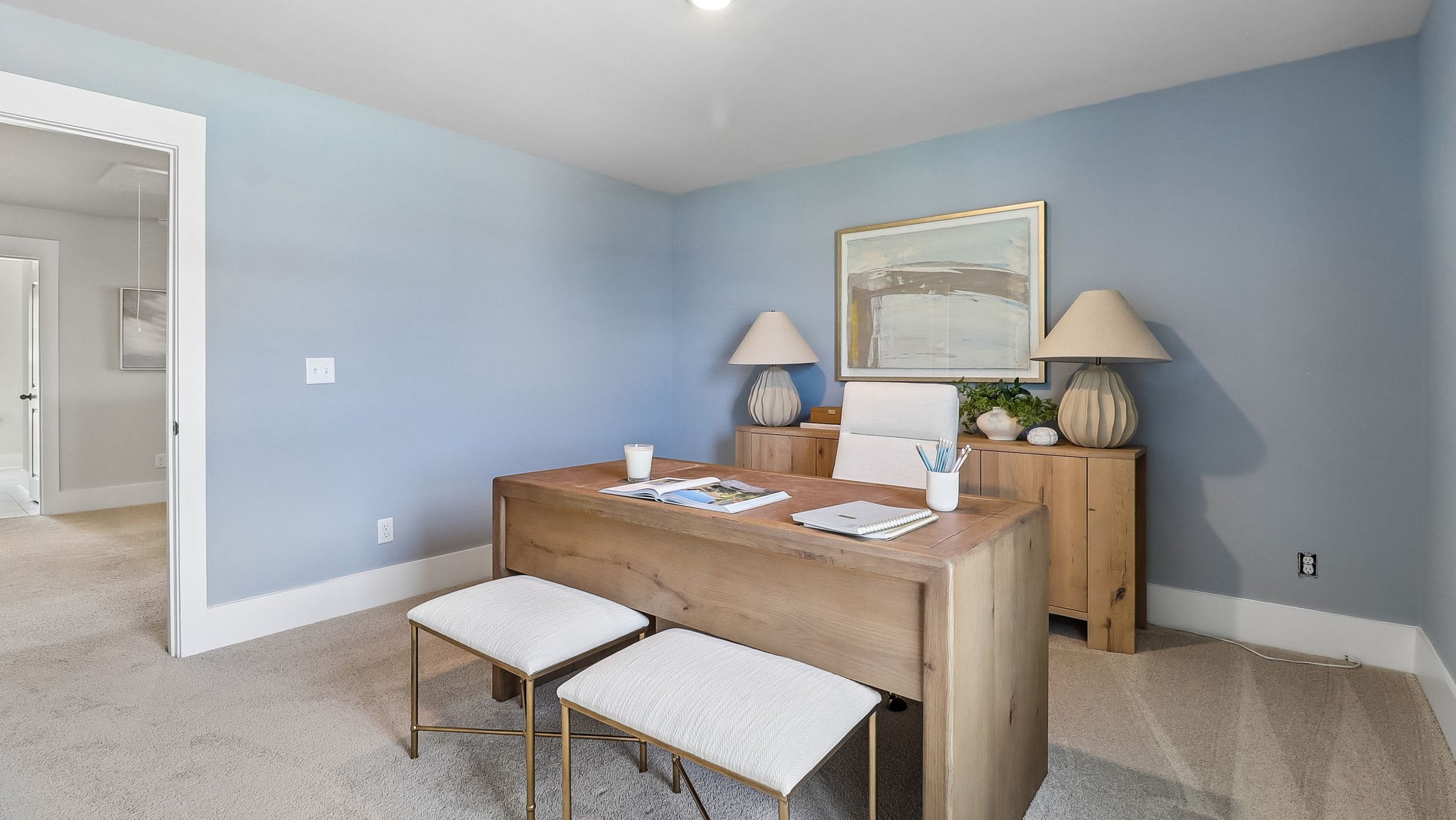 5 bedrooms in Tillman model home in Shell Pointe near Lake Murray in Gilbert