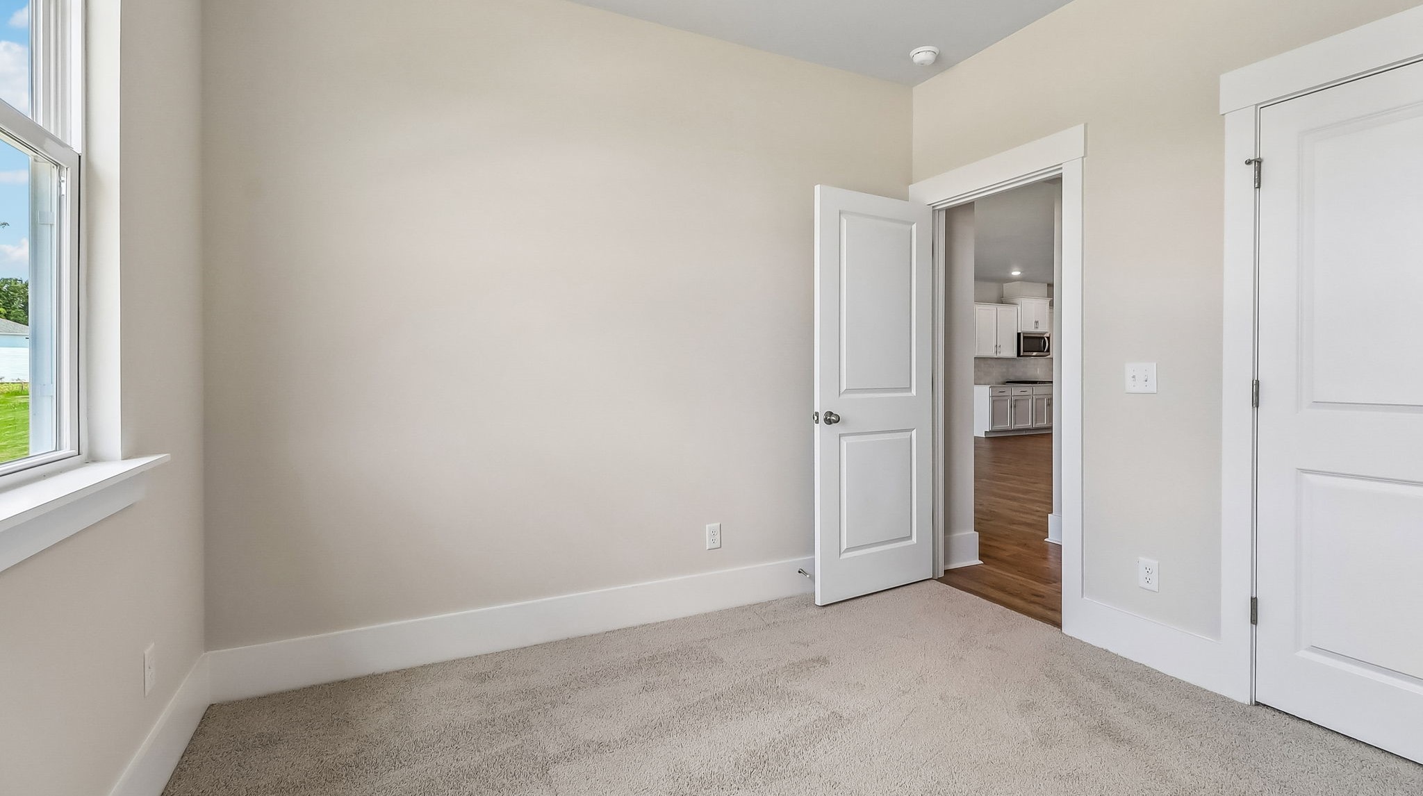 Bedroom 3 at the back of new construction home in Shell Pointe off Lake Murray