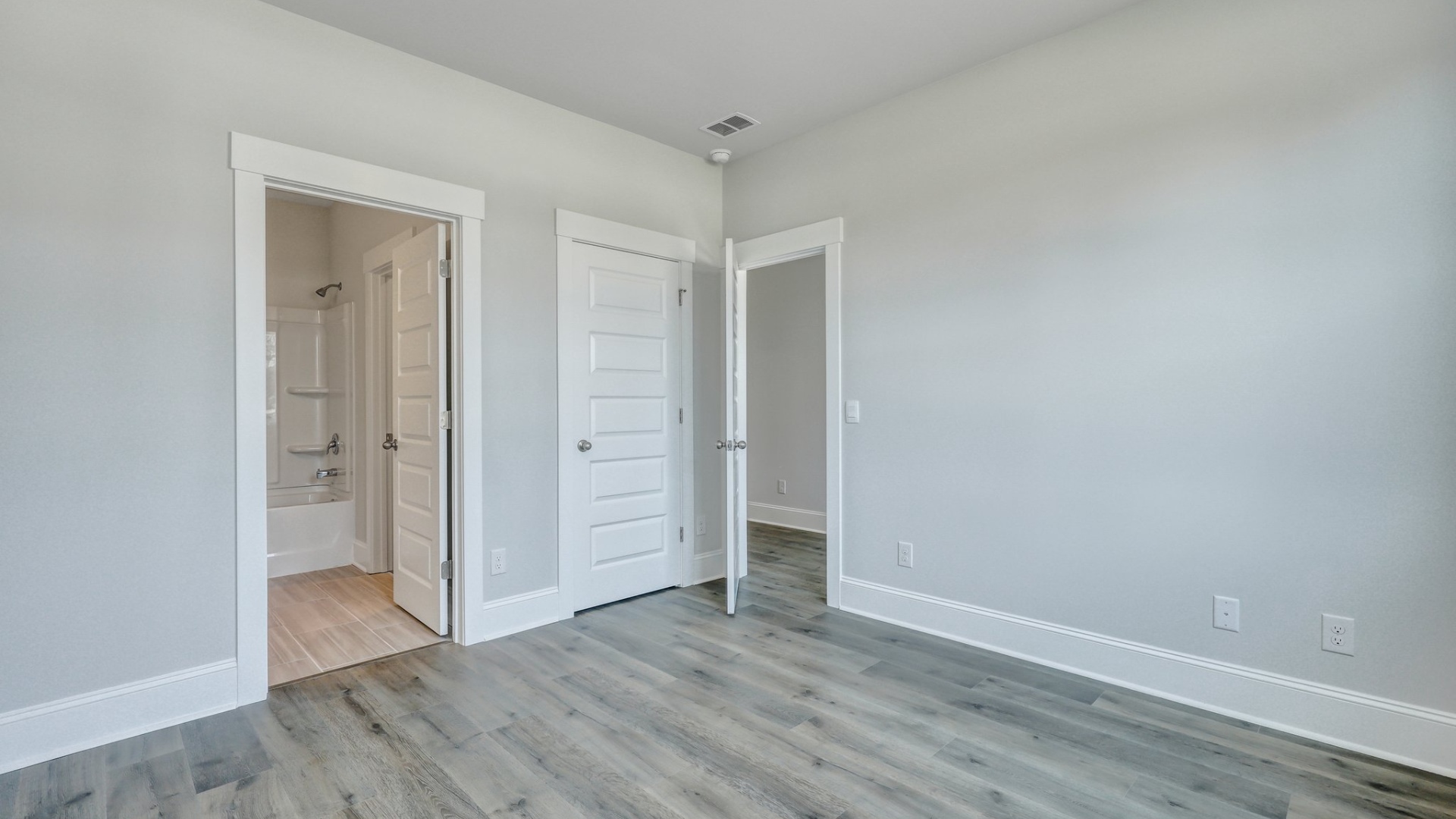 Direct access from bedroom 4 into bathroom 3 of new home for sale by Lake Murray