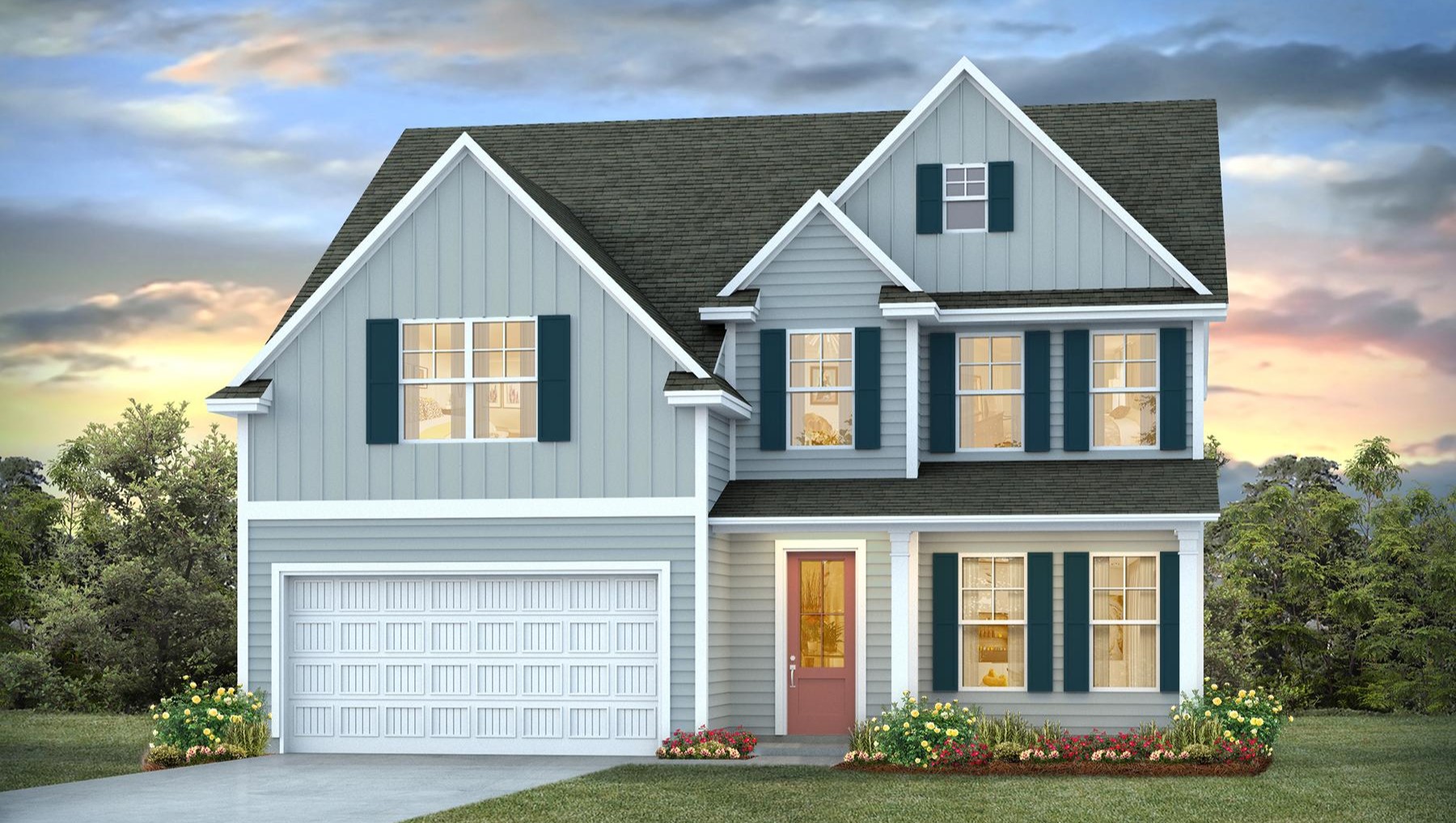 Two-story 4-bedroom home for sale off Lake Murray with Hardie Plank siding