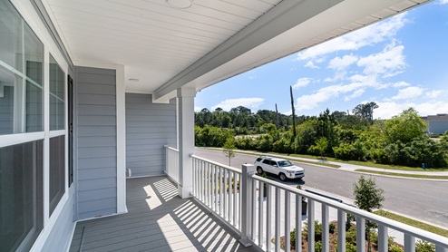 Tillman second story balcony/stacked front porch
