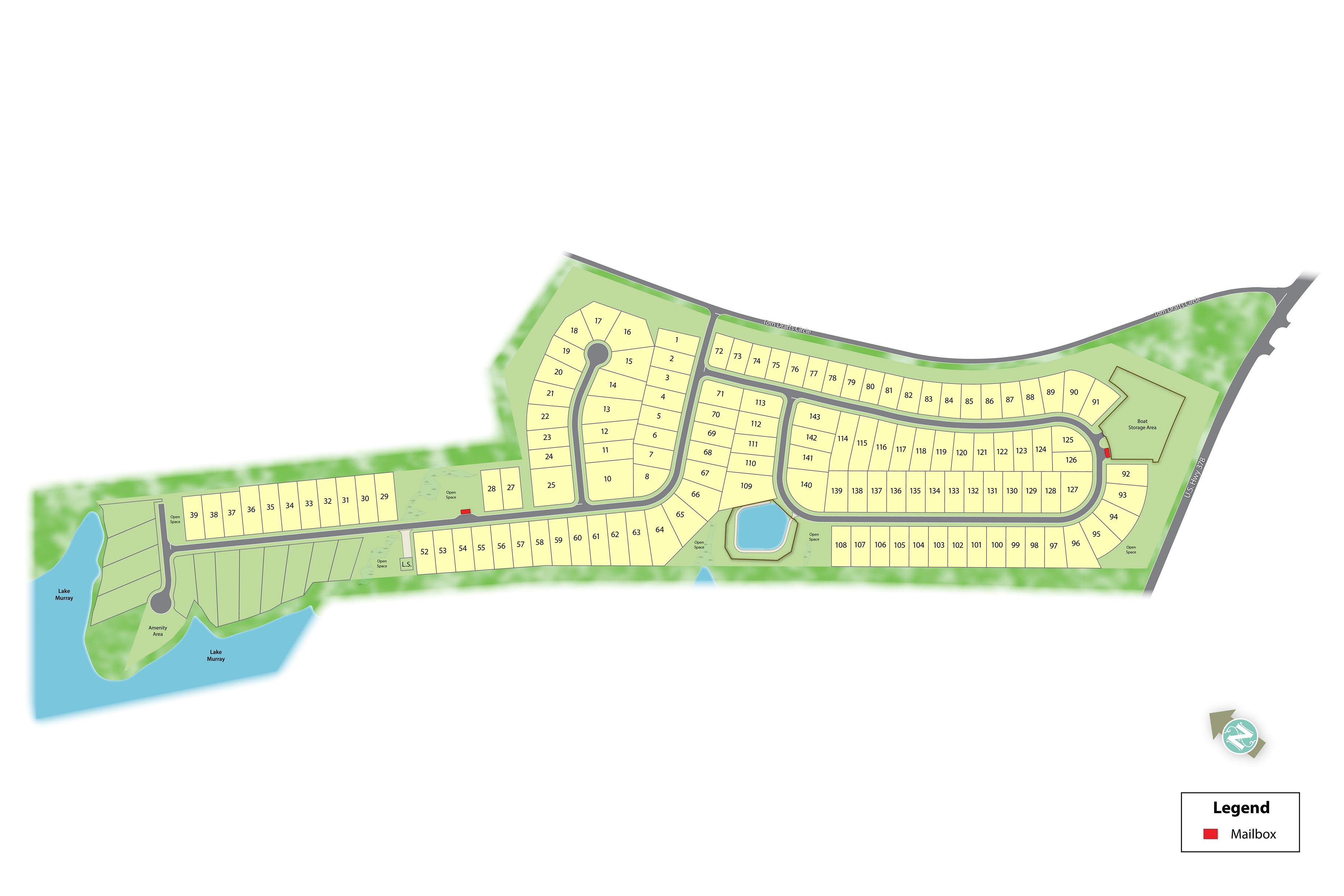 Static Lot Map