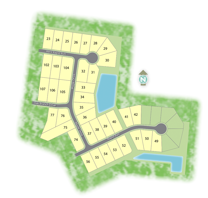 Static Lot Map
