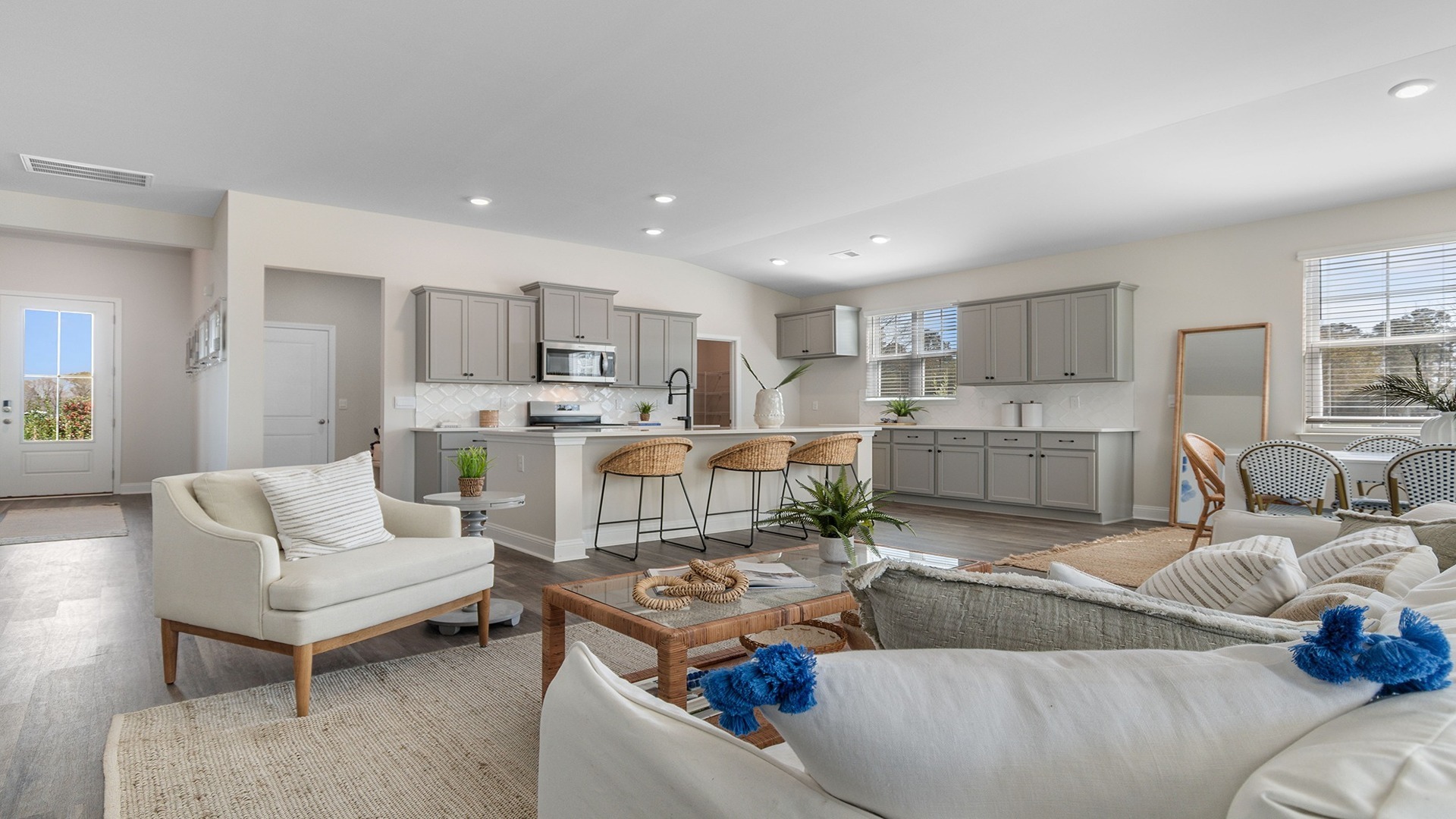 Open kitchen and living spaces Lexington, SC