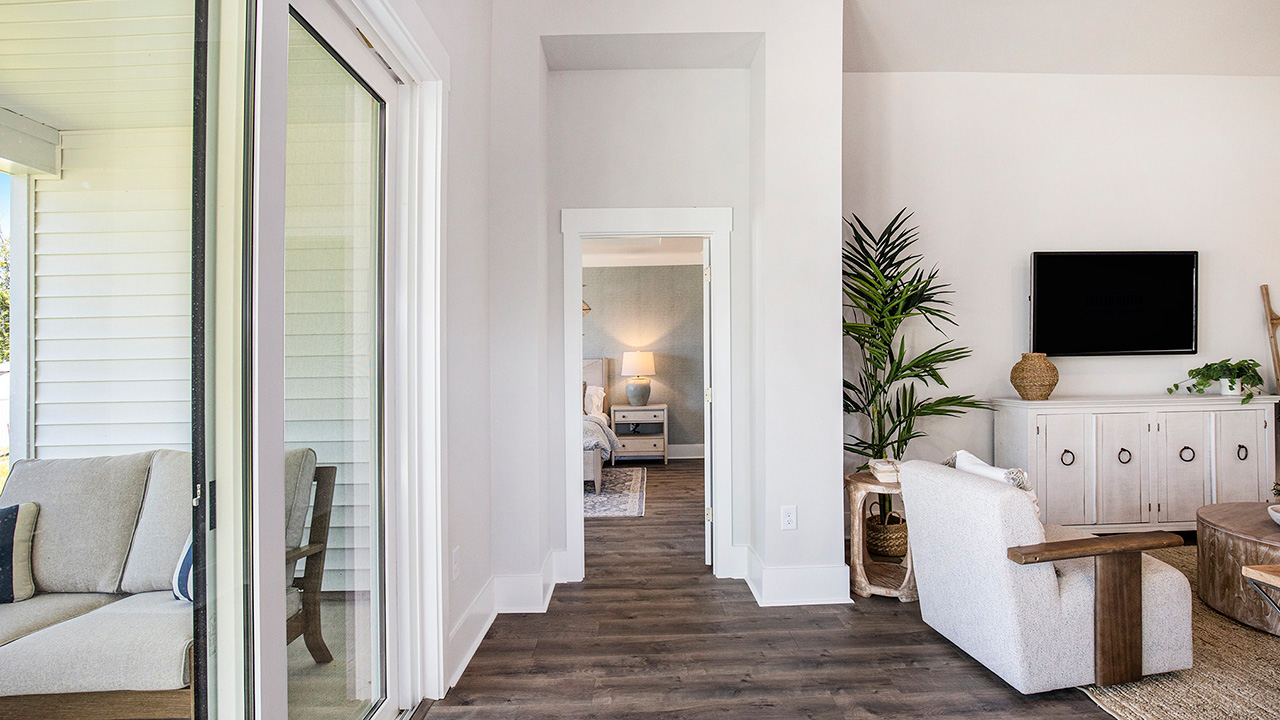 Access to Litchfield primary suite from the living area