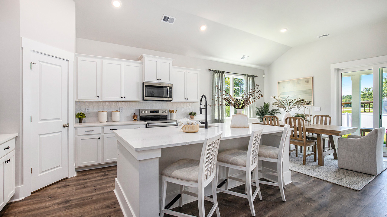 Litchfield open kitchen space in Old Chapin Reserve in Lexington, SC