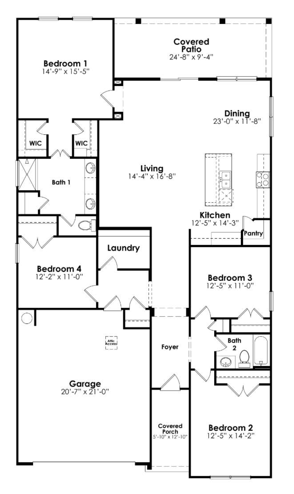 Litchfield Floorplan Image in Old Chapin Reserve Lexington, SC