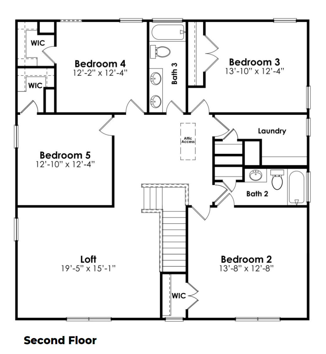 Floor 2 of the Tillman in Old Chapin Reserve