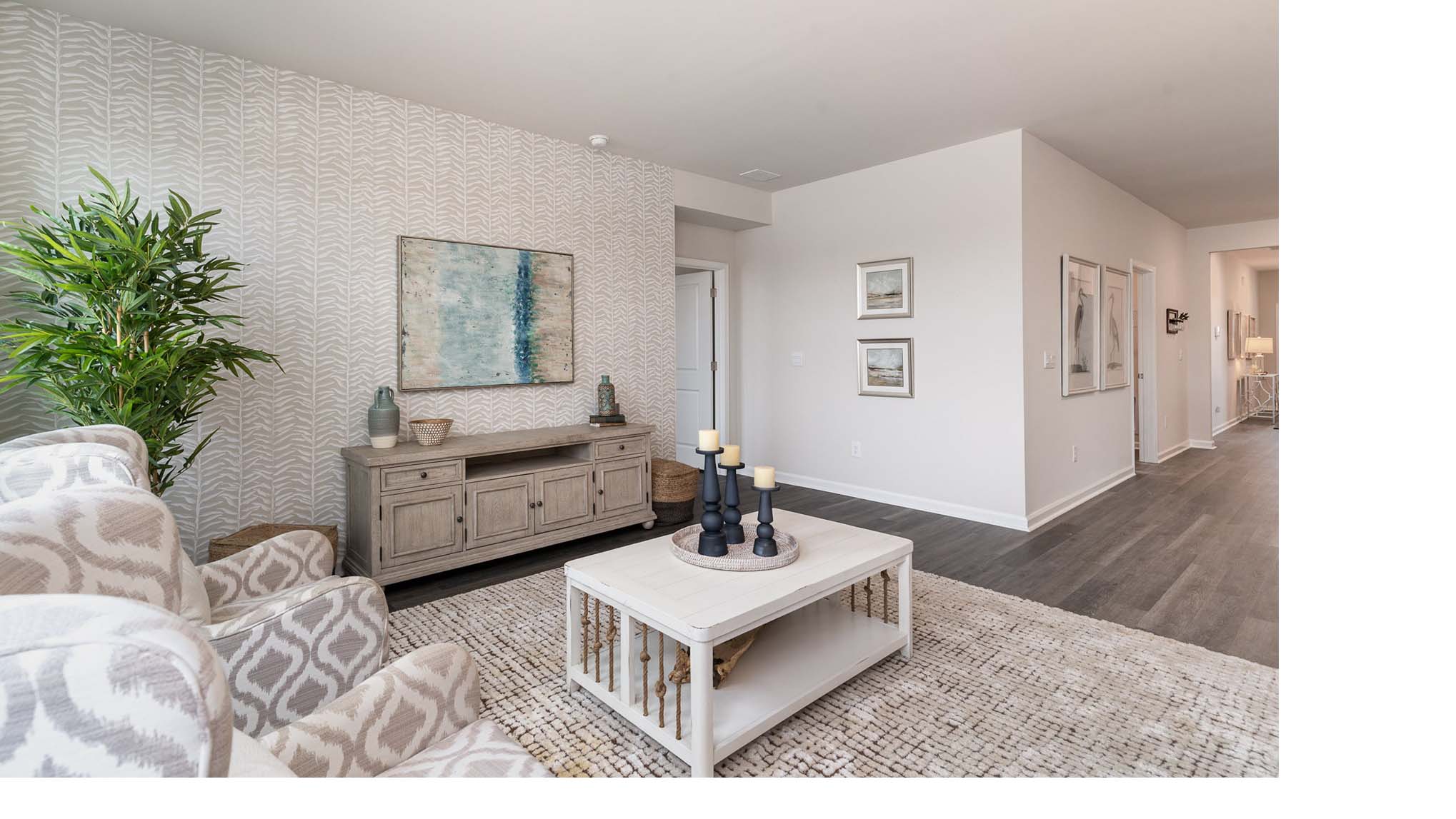 The living area features Revwood flooring and 3 large windows.