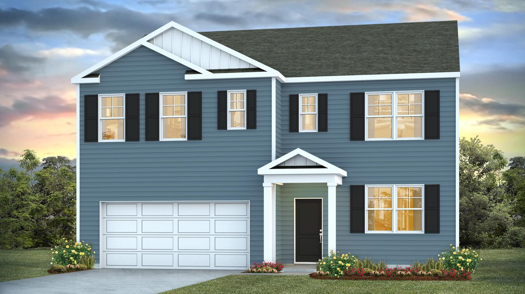 5-bedroom 2-story home with Hardie Plank siding for sale in Blythewood, SC