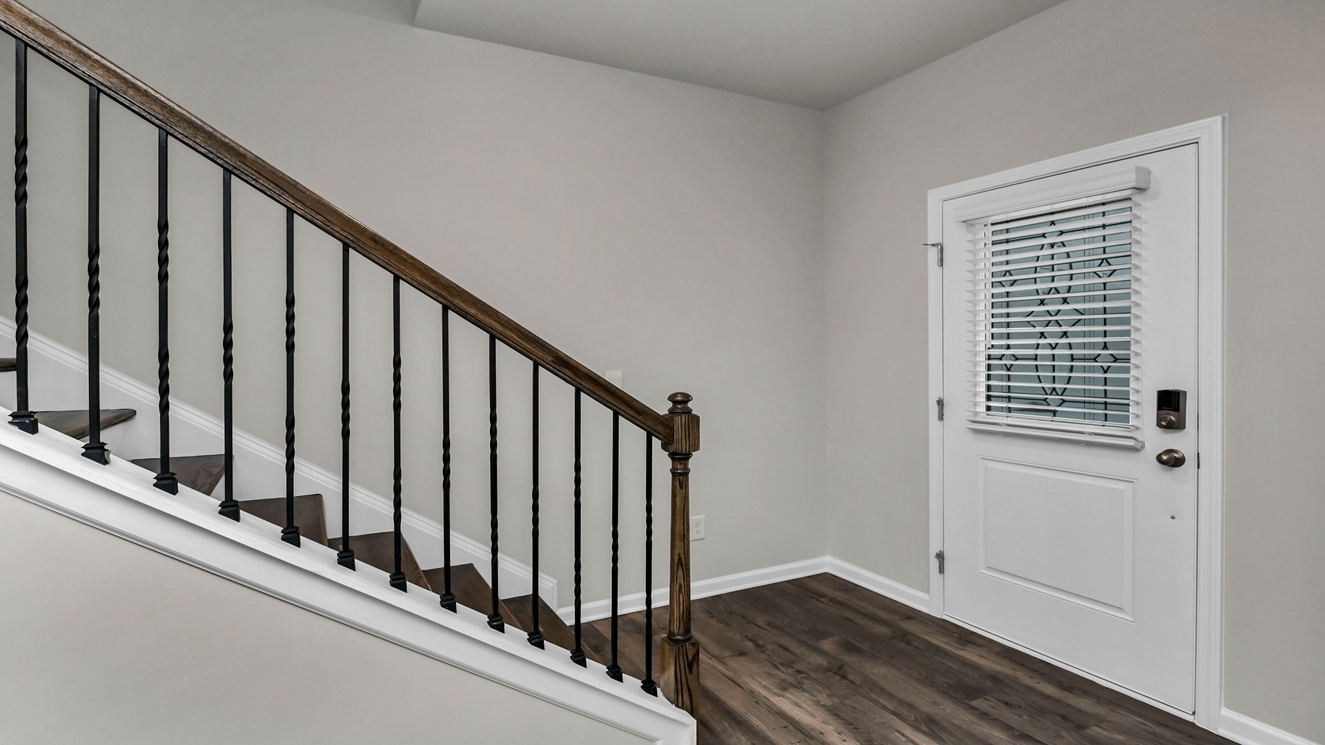 Front entrance and access to upstairs