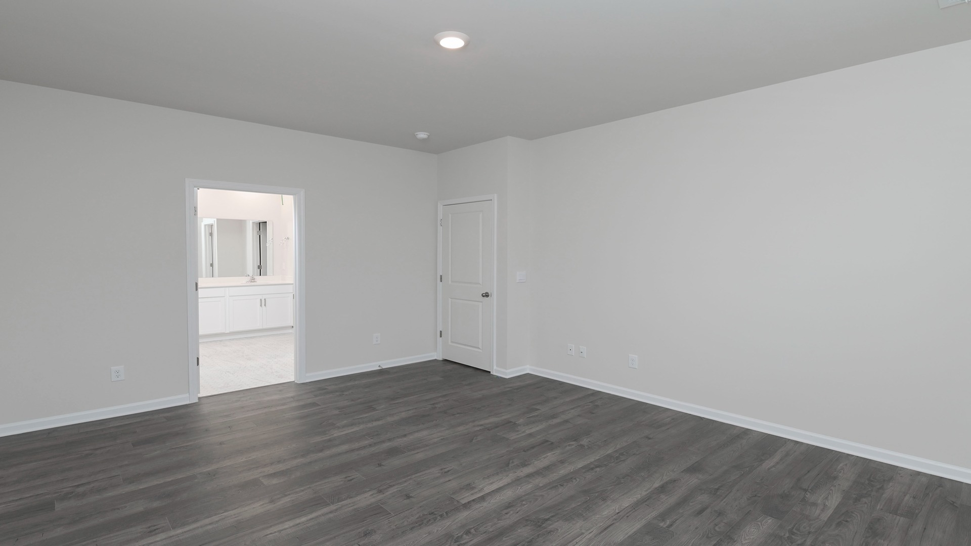 Spacious primary bedroom