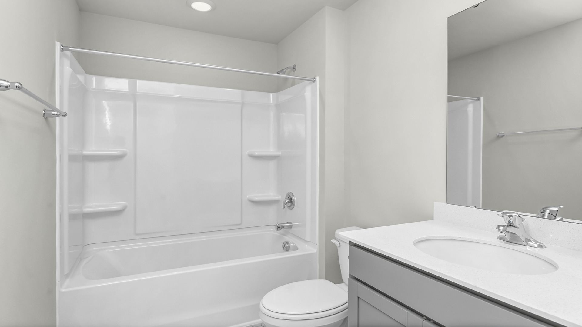 Bathroom 3 upstairs with shower tub combo