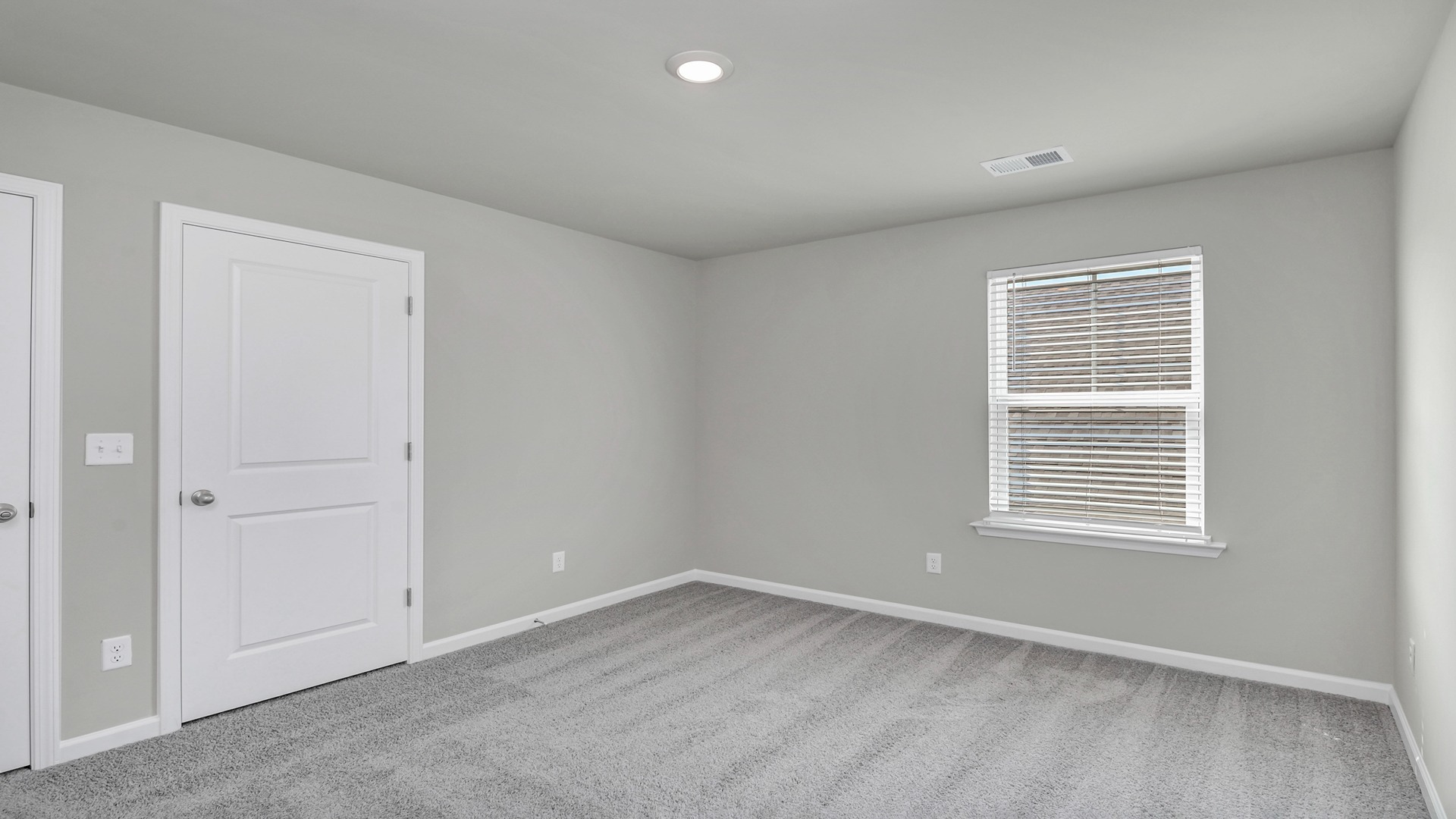 Private walk-in closet in bedroom 3 upstairs in the Elle floor plan