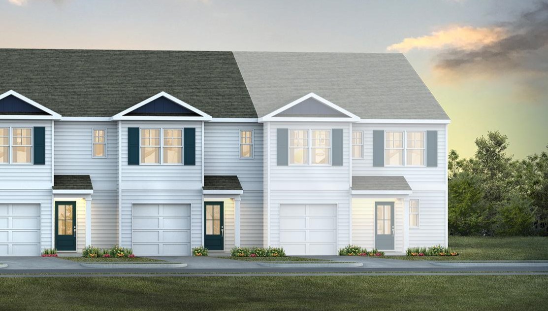 Two-story townhome with 3 bedrooms and 2.5 bathrooms for sale