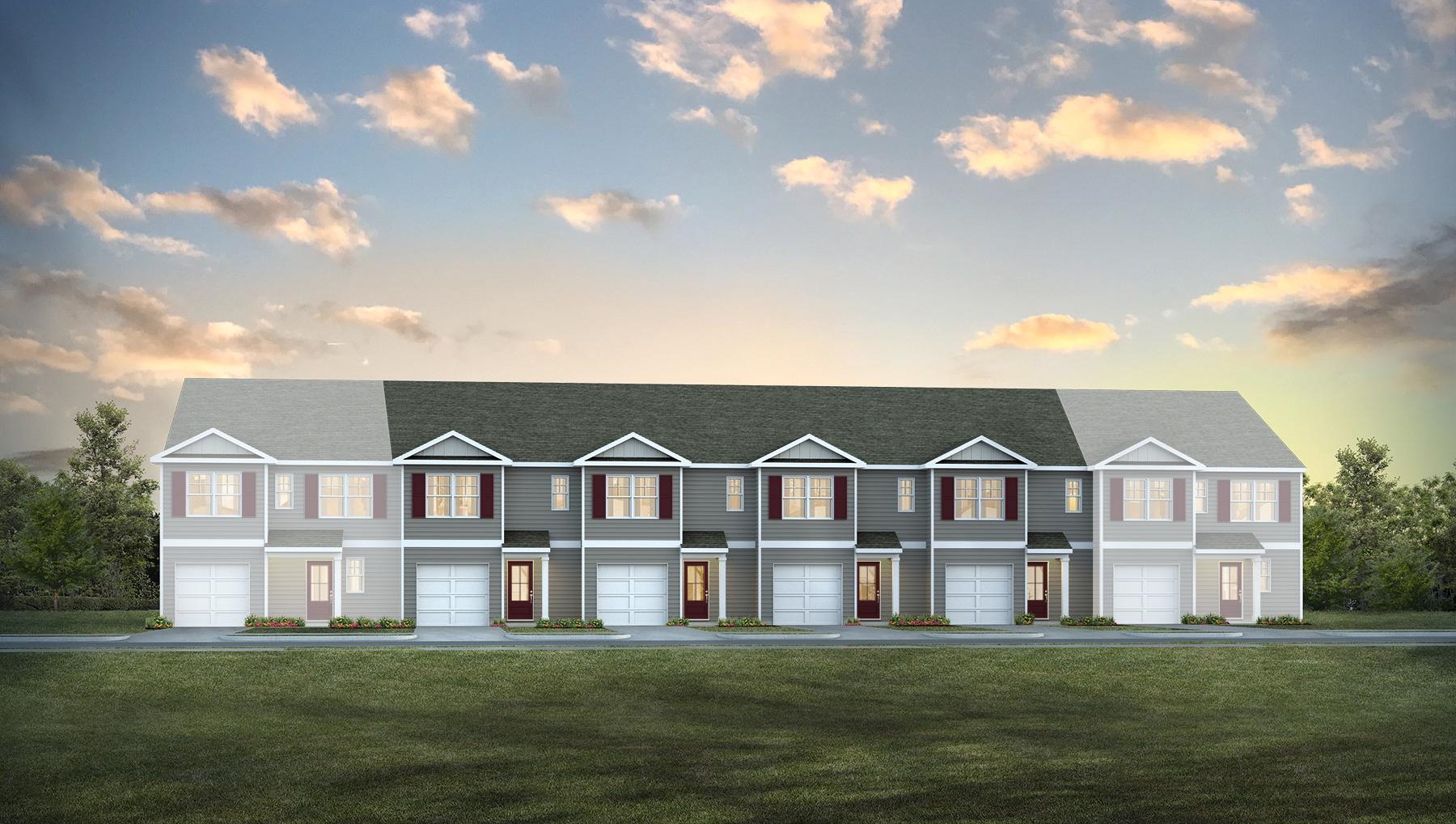 Two-story townhome for sale in Hopkins, SC with 3 bedrooms, 2.5 bathrooms, and a 1-car garage