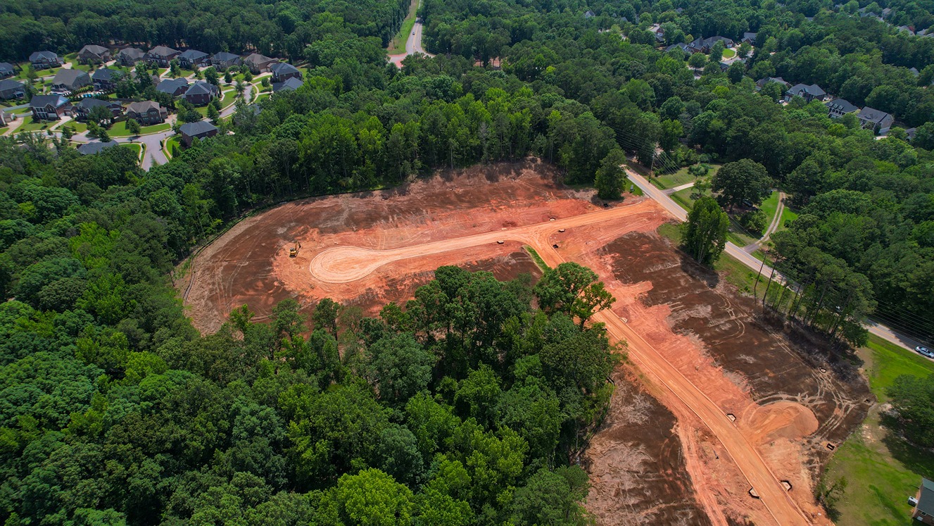 There are lots of private homesites available in the community of Dorset Ridge