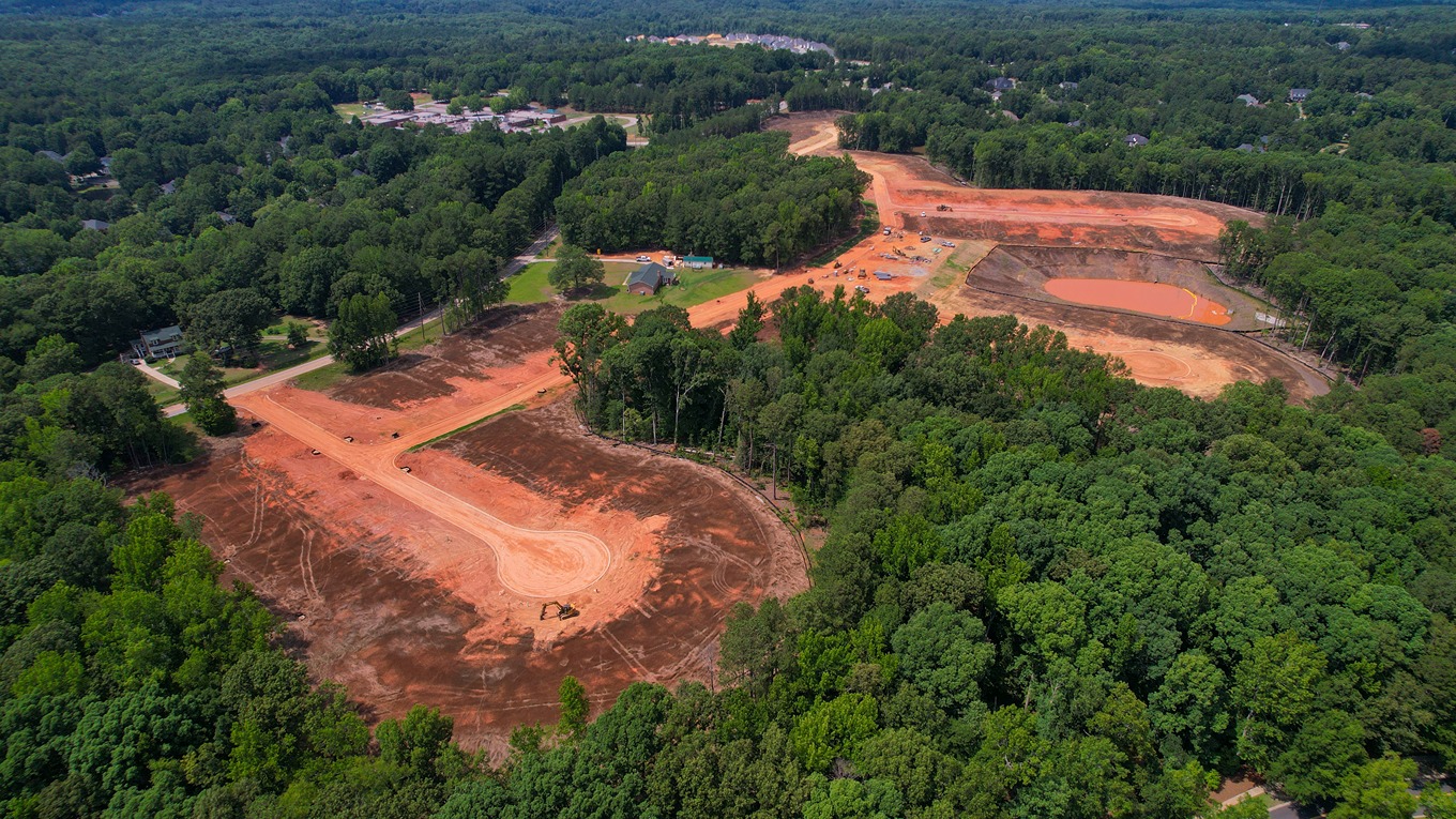 Lots of private lots with backyards that end at the wood line