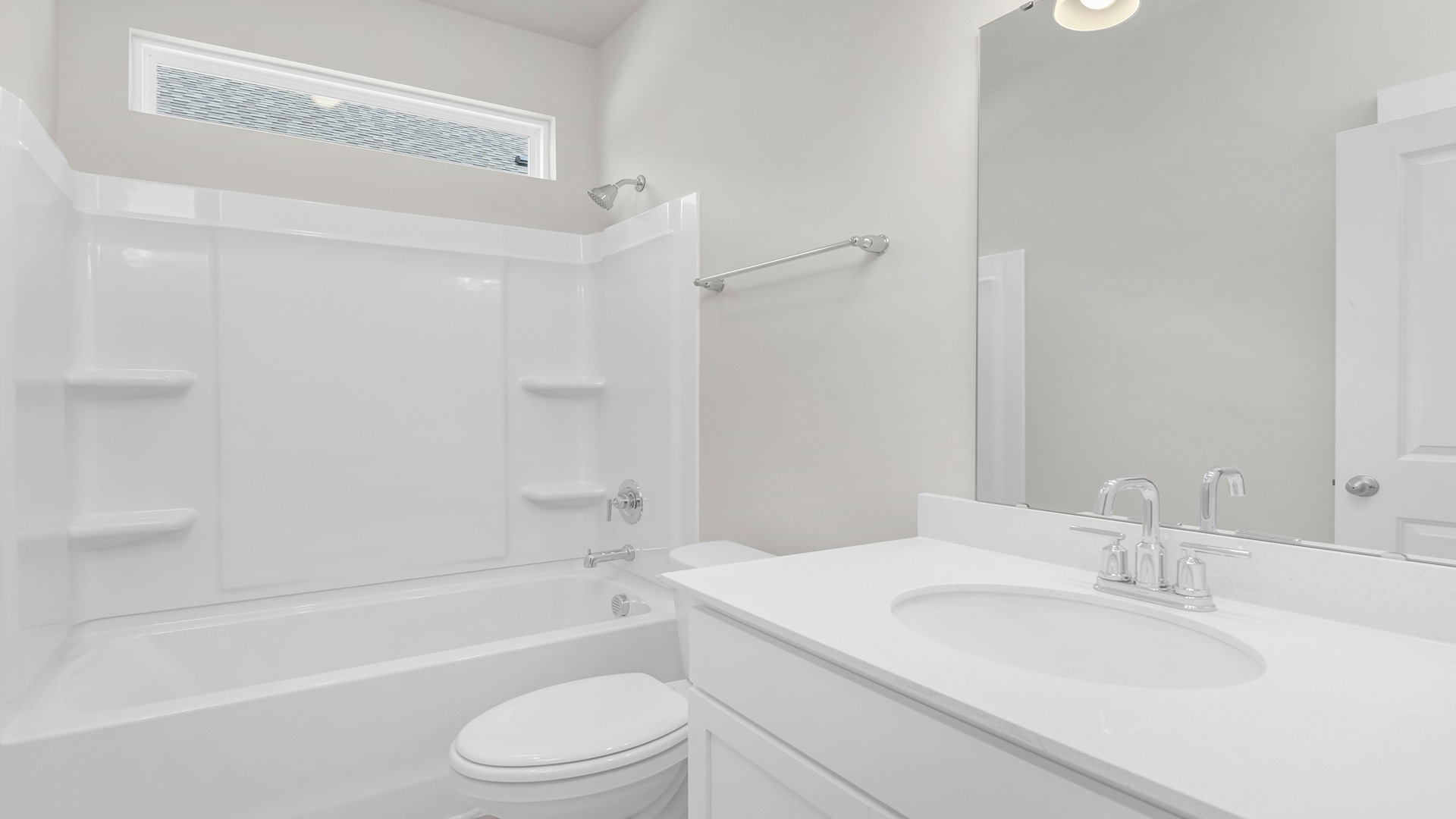Bathroom 2 in the Eaton for sale in 55+ age restricted Dorset Ridge neighborhood