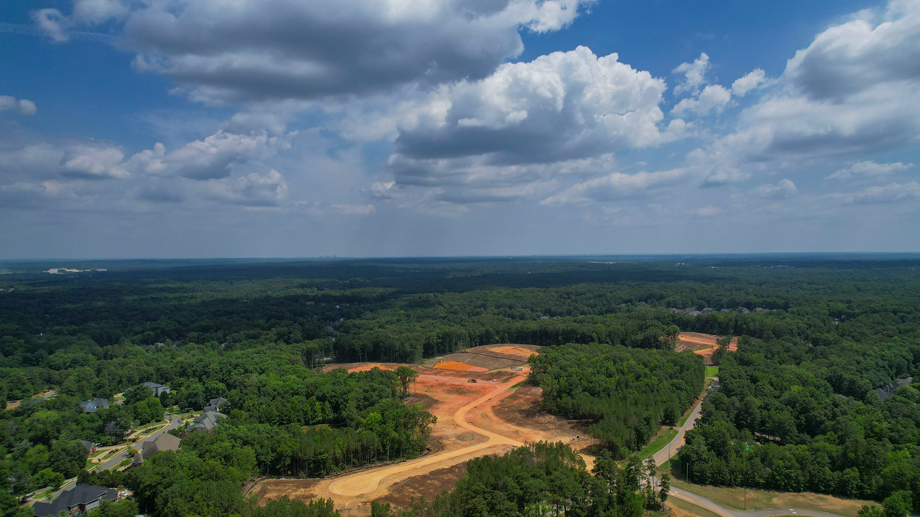 Location of the new neighborhood of Dorset Ridge is in a more rural area of Irmo, SC