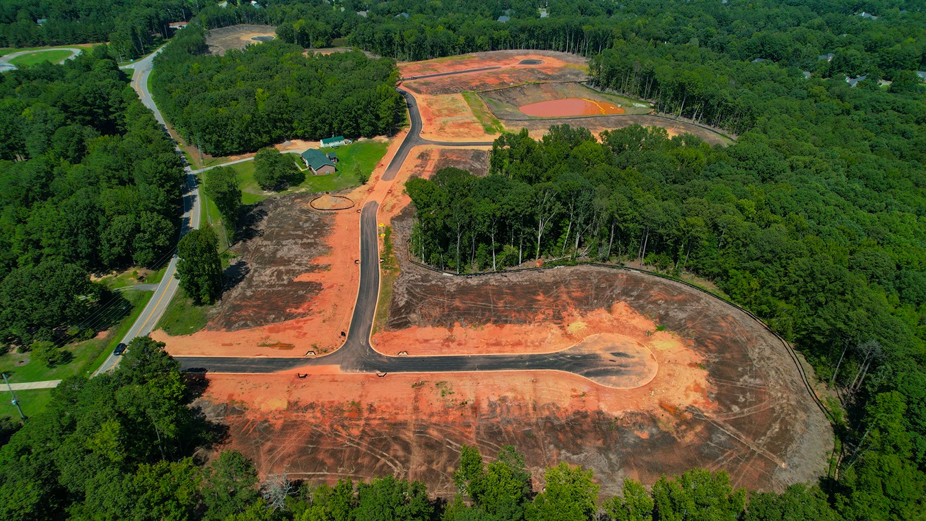 Lots of private lots with backyards that end at the wood line