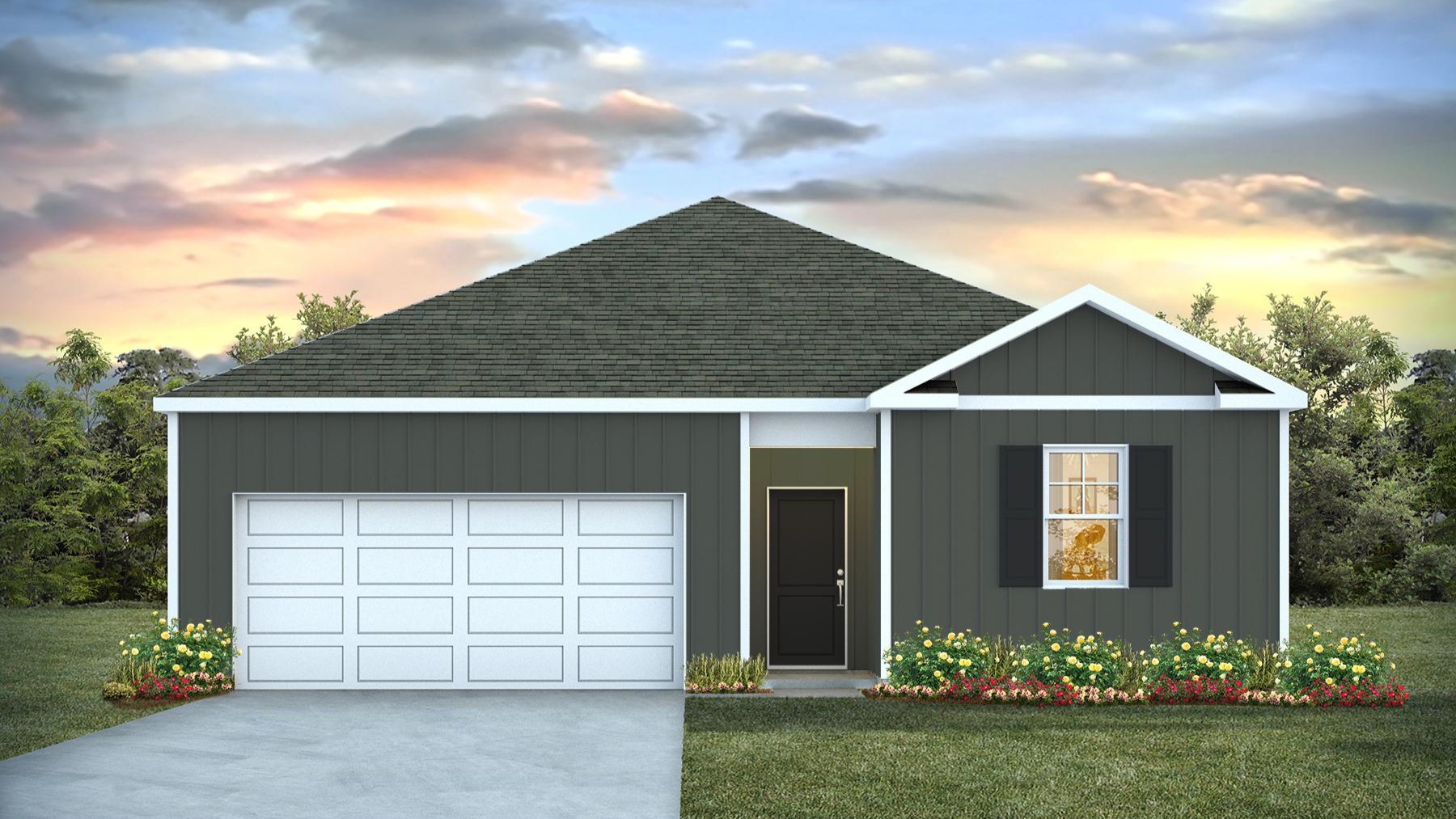 3-bedroom, 2-bathroom floorplan for sale in Orangeburg, SC