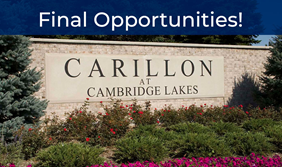 Carillon At Cambridge Lakes Single Family Ranch Homes