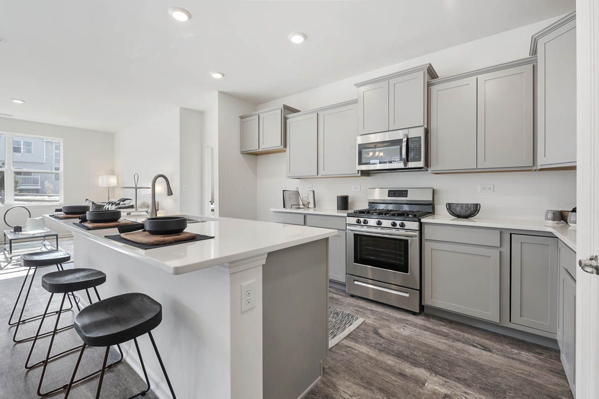 Floor Plan in Lincoln Valley Ranch Townhomes and Duplexes North Aurora, IL D.R. Horton