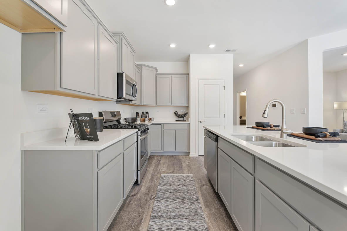 Floor Plan in Lincoln Valley Ranch Townhomes and Duplexes North Aurora, IL D.R. Horton